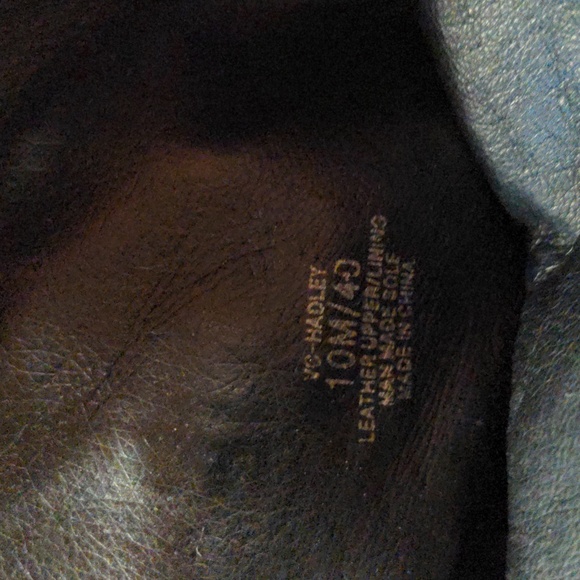 Vince Camuto Hadley Black Leather Ankle Boot Size 10 - Picture 11 of 12